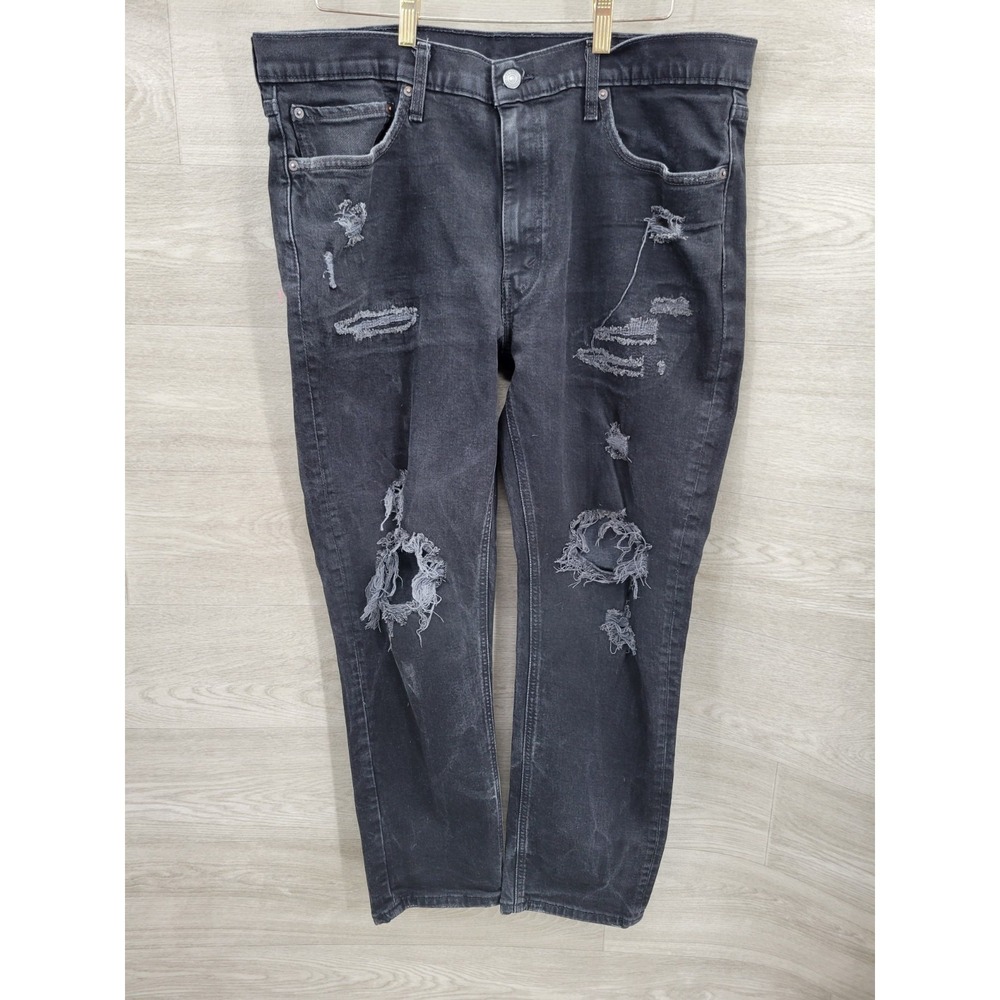 Levi's 531 Distressed Jeans - Size 40 x 30 Men's Black